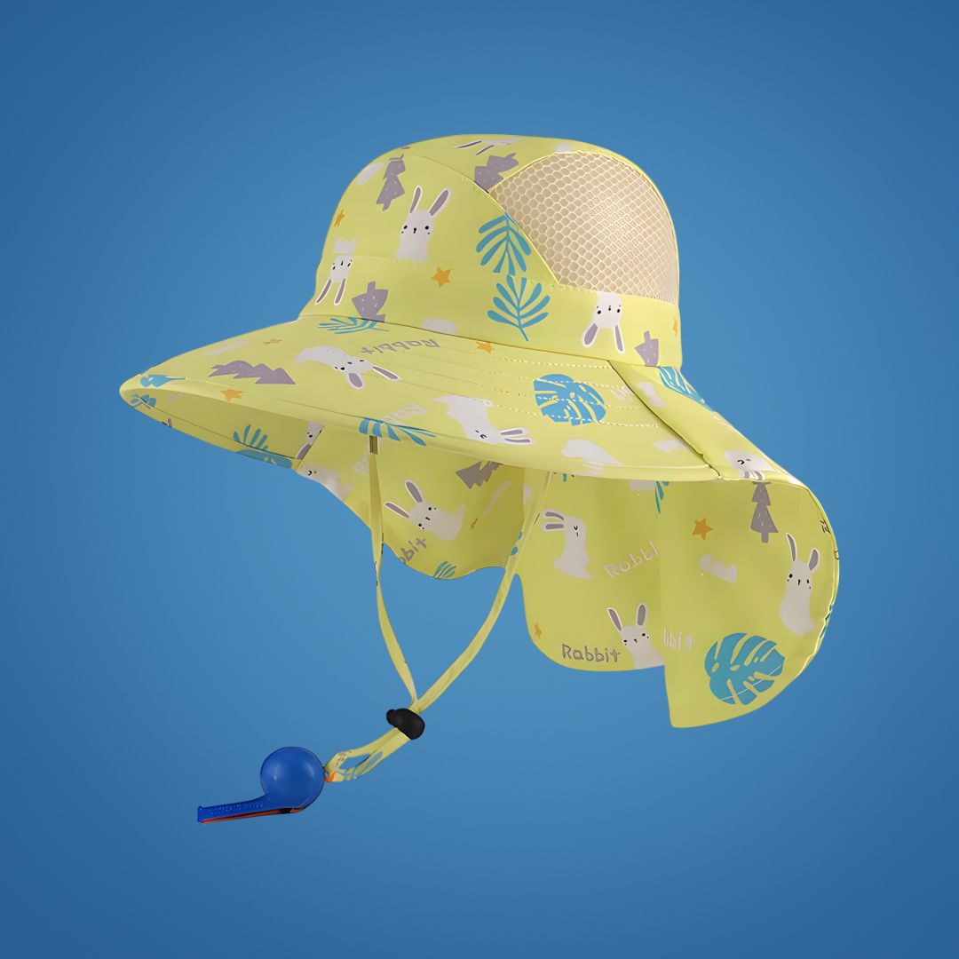 KidShade | Kids UV Sun Hat – UPF 50+ Full Coverage – Breathable Mesh Brim – Keeps Children Cool, Comfortable & Safe in the Sun Outdoors