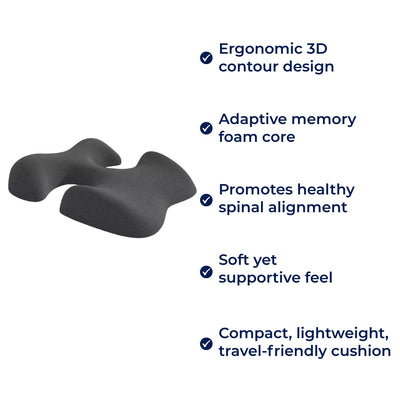 SleepEase | Memory Foam Chest Cushion – Ergonomic Pressure-Relief Support – Breathable Comfort Design – Enhances Relaxation & Recovery