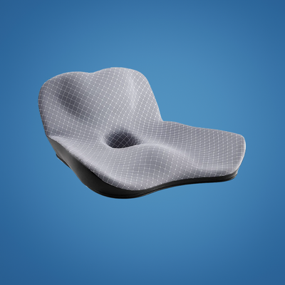 ReliefSeat | Haemorrhoid Seat Cushion – Memory Foam Pressure Relief – Warmth & Vibration Massage – Office Car Long Sitting Comfort