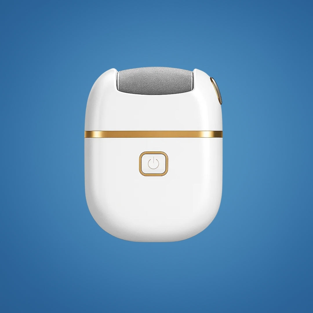 SoleSmooth | Electric Foot File – Callus Remover – Rechargeable Cordless – Heals Cracked Heels – Restores Soft, Smooth Feet at Home