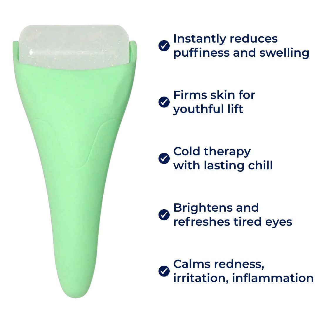 CryoLift | Ice Roller For Face – Anti-Puffiness Lift – Stainless Steel Cold Therapy – Firms Skin – Reduces Dark Circles – Skincare Tool