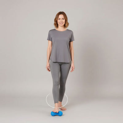 FlexiRelief | Peanut Massage Roller – Deep Tissue Muscle Relief – Firm Spiky Dual-Ball Design – Faster Recovery for Active Lifestyle