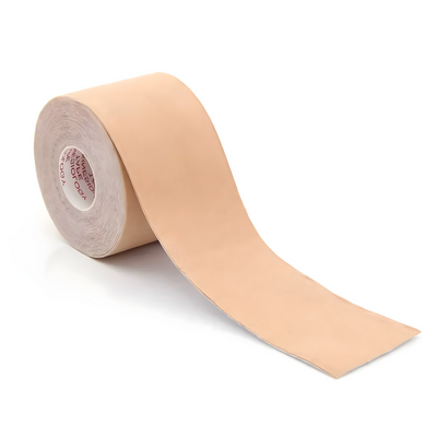 Kinesiology Tape for Facial and Neck Wrinkle Reduction