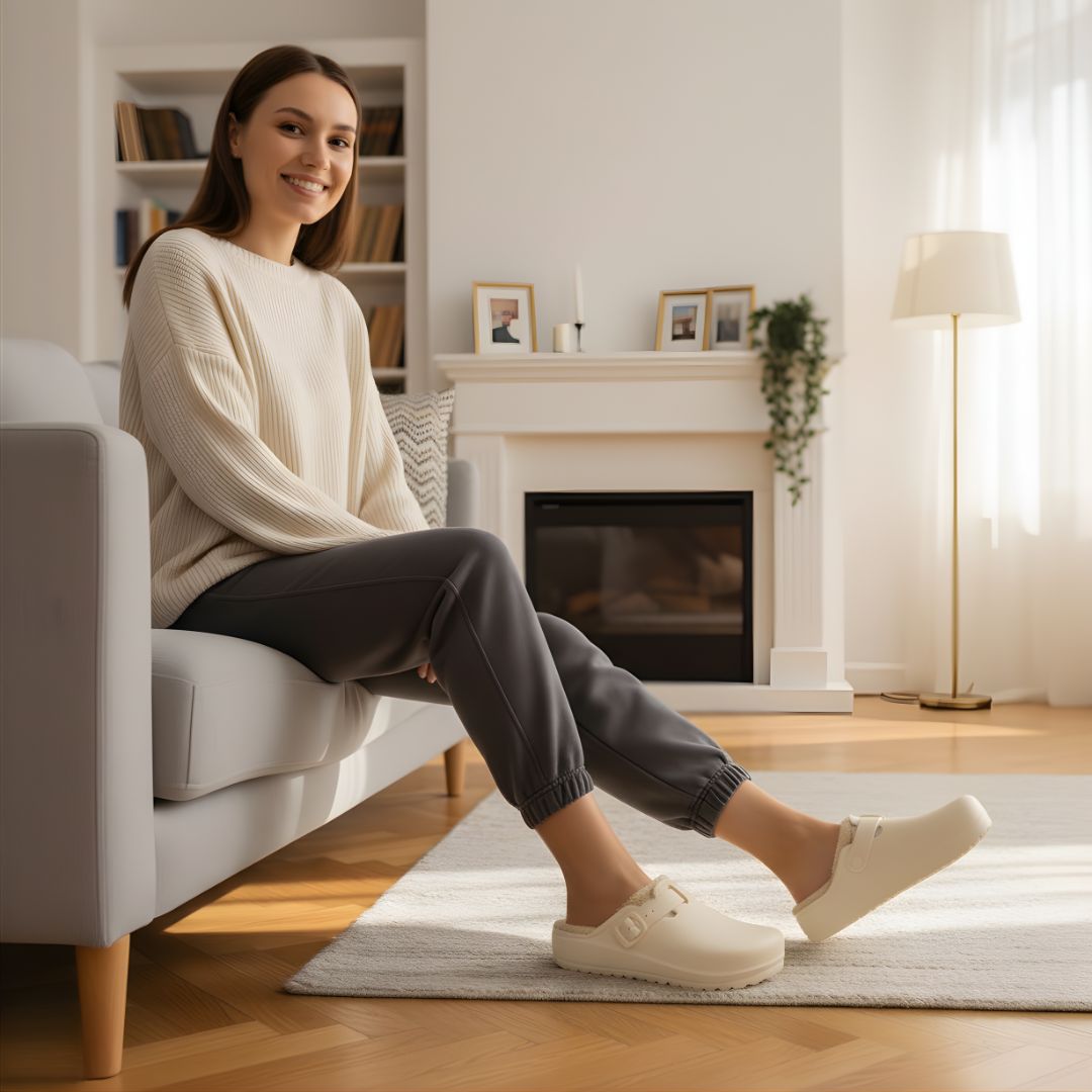 WarmStep | Nurse Shoes – Slip-Resistant Grip – Cotton-Lined Warmth – All-Day Comfort – Supportive Fit – Relieves Fatigue on Long Shifts