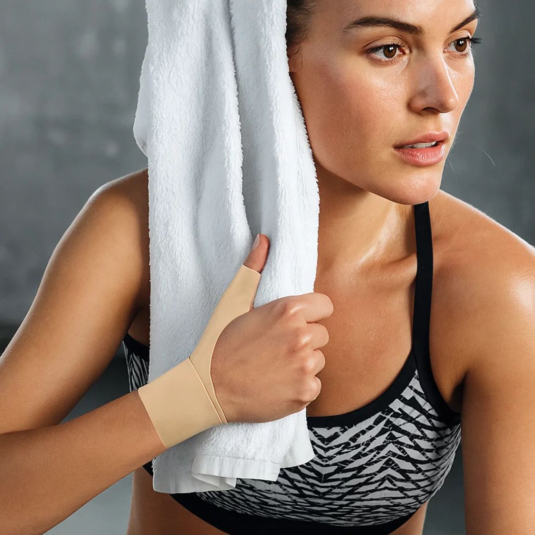 FlexGuard | Wrist & Thumb Support Brace – Pain Relief & Stability – Breathable Adjustable Design – Relieves Strain – For Gym & Office Use