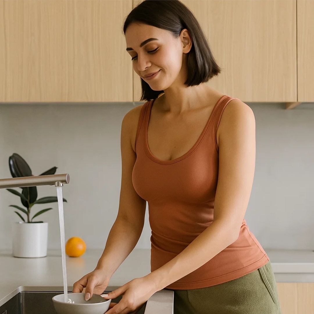 ComfortFlex | Padded Tank Top with Built-In Bra – Supportive Fit – Breathable Fabric – Ideal for Active Women