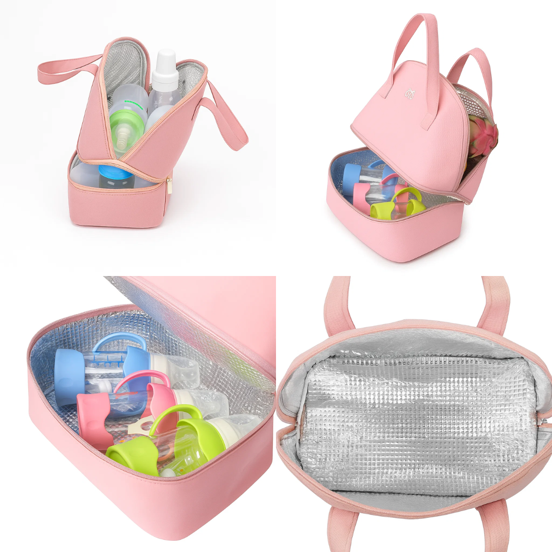 MilkGuard | Insulated Breast Milk Cooler Bag – 8h Cooling – Leakproof & Portable – Keeps Milk Fresh Safe & Hygienic for Working Mums