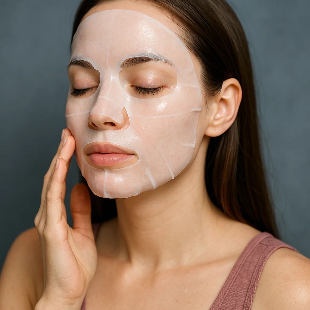 Dermaglow | Collagen Sheet Mask – Overnight Hydration – Hydrogel – Mature & Dry Skin