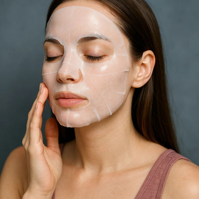 Dermaglow | Collagen Sheet Mask – Overnight Hydration – Hydrogel – Mature & Dry Skin