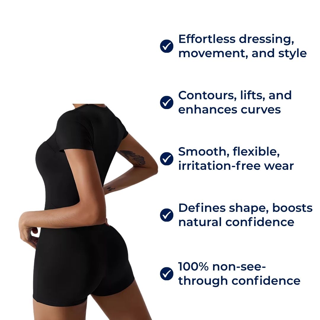 Flexiva | One-Piece Activewear – Supportive Non-See-Through – Breathable Stretch – Women’s Gymwear – Comfort Confidence Performance