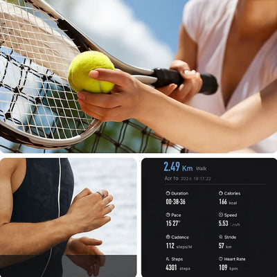VitalBand Smart Ring – Sleep & Wellness Tracker – Waterproof – Ideal for Active Lifestyles