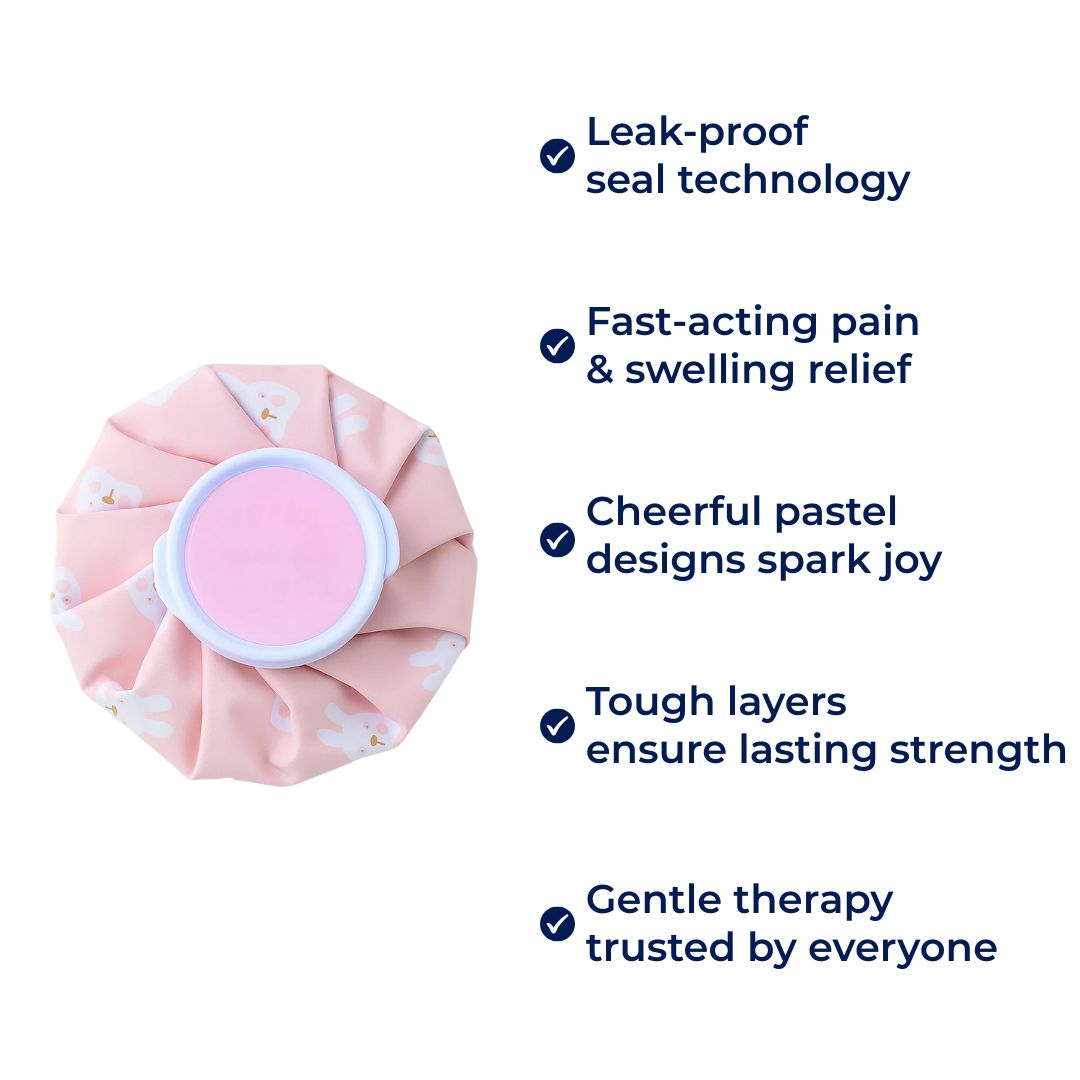 ThermoEase | Reusable Ice Pack Hot & Cold Therapy – Dual-Mode Relief – Leak-Proof Durable Bag – Reduces Pain Swelling & Speeds Recovery