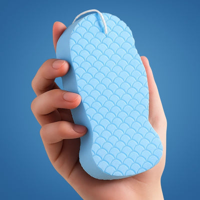 SmoothSkin | Exfoliating Body Scrubber Sponge – Removes Dead Skin & Boosts Circulation – Soft Quick-Dry Design – Gentle for Sensitive Skin
