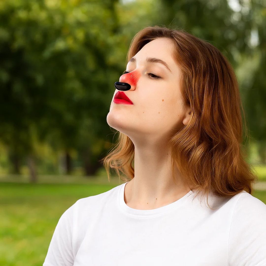 Nasorelief | Nasal Red Light Therapy Device – Fast Congestion Relief – Flexible Silicone Nasal Tubes – Hay Fever Sufferers