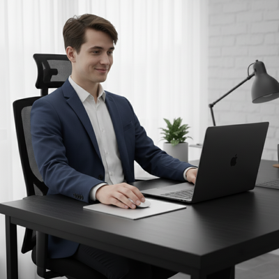 AlumaGrip | Aluminium Mouse Pad – Precision Glide – Rigid Aluminium – Non-Slip Stability – Durable Easy-Clean Surface – Work & Gaming Use