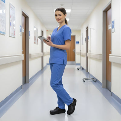 WarmStep | Nurse Shoes – Slip-Resistant Grip – Cotton-Lined Warmth – All-Day Comfort – Supportive Fit – Relieves Fatigue on Long Shifts