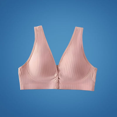 SoftNurse | Nursing Bra – Wire-free Comfort – Breathable Cotton – Easy One-Hand Access – All-Day Support for Breastfeeding Mothers
