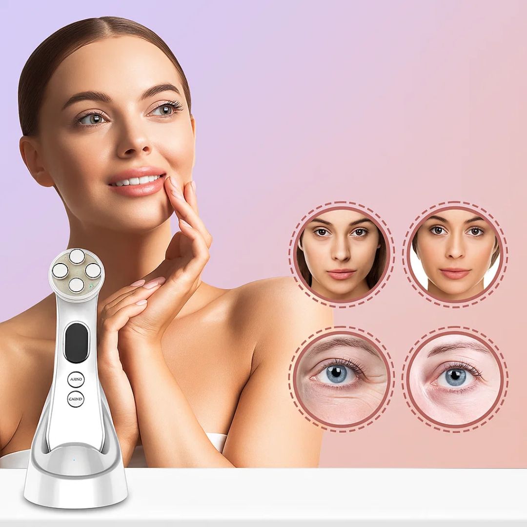 GlowBeam | LED Facial Wand – Anti-Ageing Light Therapy – Lightweight Design – Home Skincare for All Skin Types