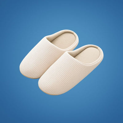 CozyStride | Warm House Slippers – Non-Slip Sole – Cushioned Silent Comfort – Keeps Feet Cozy, Supported & Pain-Free Indoors All Day