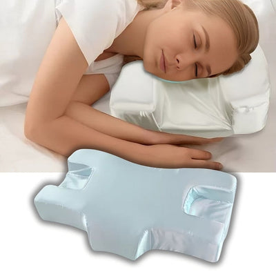 SkinRest | Memory Foam Beauty Pillow – Anti-Wrinkle Support – Breathable Cooling Comfort – Rejuvenated Skin & Pain-Free Sleep Nightly