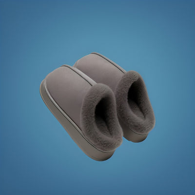 SnugSole | Warm Slippers – Thick Cushioned Sole – Plush Lining – Non-Slip Design – Maximum Comfort & Foot Support for Women Indoors