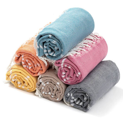 EcoWave Quick Drying Towel - Lightweight Beach Towel - Multi-Purpose - Beach - Spa - Travel - Home - Eco-Friendly - Cotton Towel