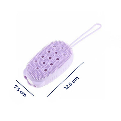 PureGlow | Silicone Body Scrubber – Hygienic Deep Exfoliation – Soft Fast-Dry Silicone – Gentle Massage – Sensitive Skin Daily Use