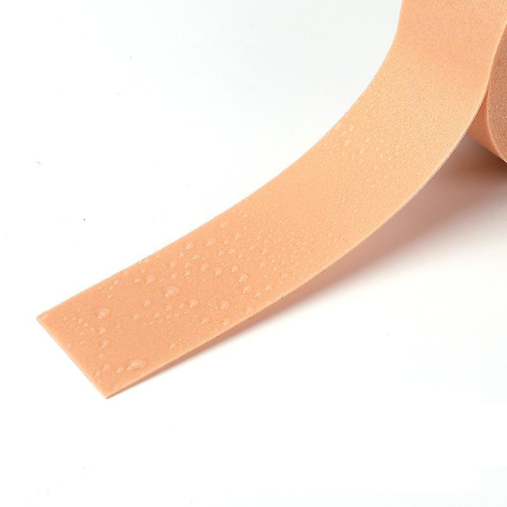 Kinesiology Tape for Facial and Neck Wrinkle Reduction