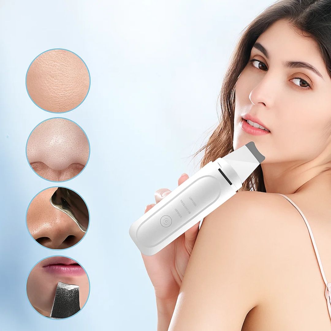 GlowSonic | Ultrasonic Facial Wand – Deep Cleansing – 33,000 Vibrations – At-Home Skincare Tool