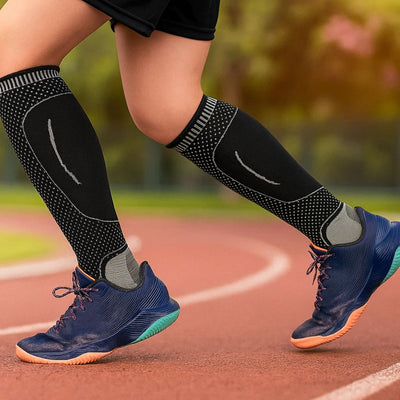 LegEase | Shin Splint Compression Sleeves – Pain Relief – Breathable Fabric – Runners & Athletes