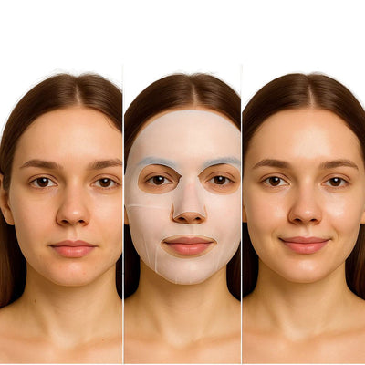 Dermaglow | Collagen Sheet Mask – Overnight Hydration – Hydrogel – Mature & Dry Skin