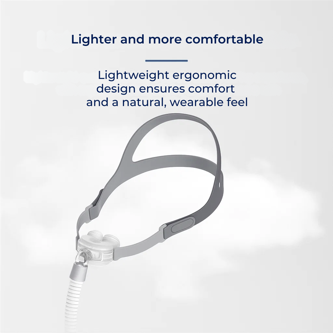 SilkenSleep CPAP Nasal Pillow Mask – Quiet Sleep – Lightweight Silicone – Side Sleepers Seeking Comfort – Reduces Leaks – Easy Breathing