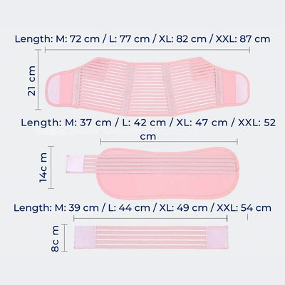 PregnancyEase | Maternity Belly Band – Support Belt for Pregnant Women – Back & Pelvic Support – Posture Comfort – Stability & Recovery