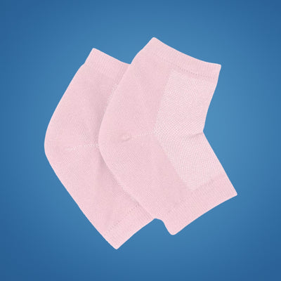 HeelEase | Gel Heel Repair Socks – Moisturising Gel Lining – Cushioned Open-Toe – Softens Cracked Heels Overnight – For Foot Relief Comfort