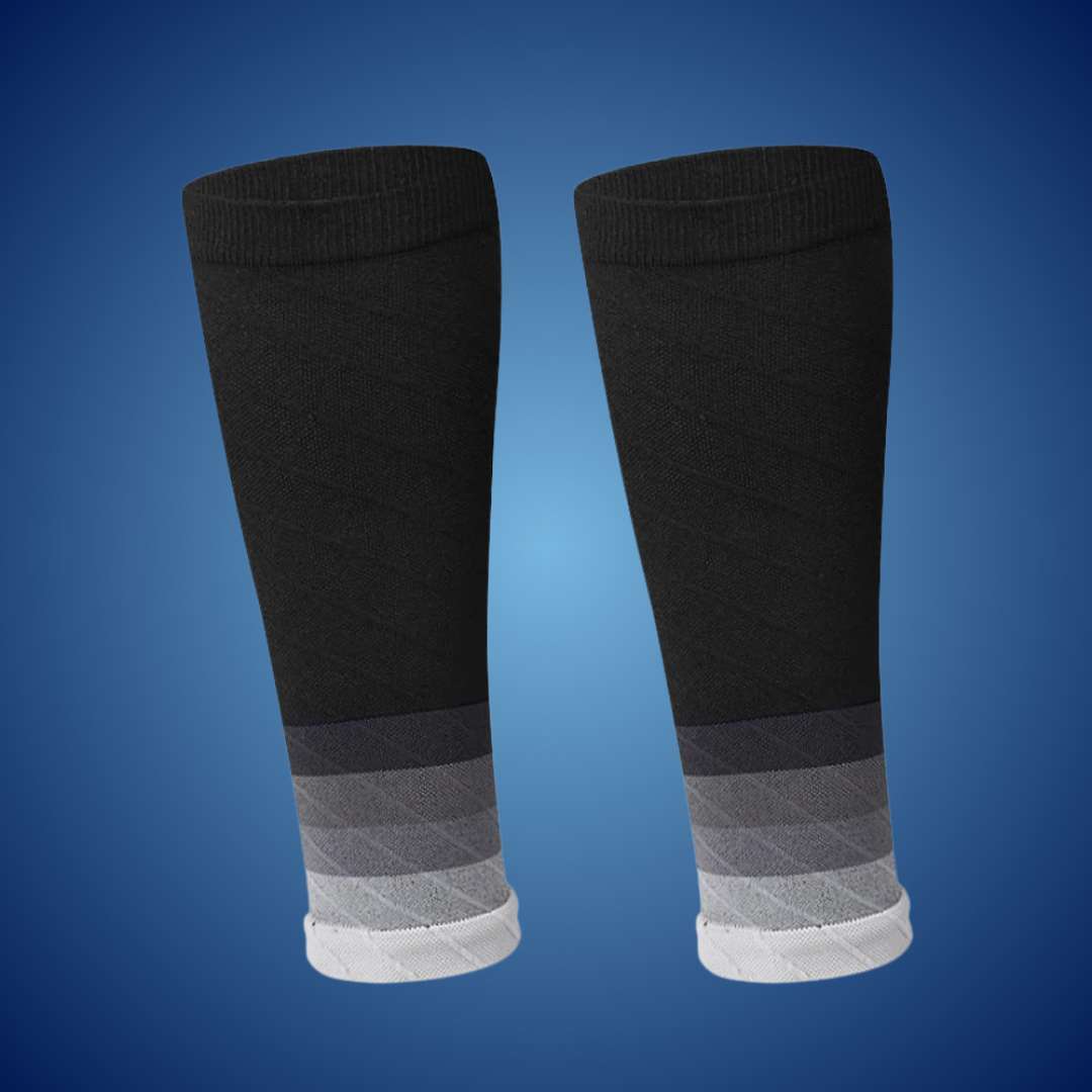 CalfComfort Compression Sleeves | for Pain Relief - Enhanced Circulation during Workouts and Travel