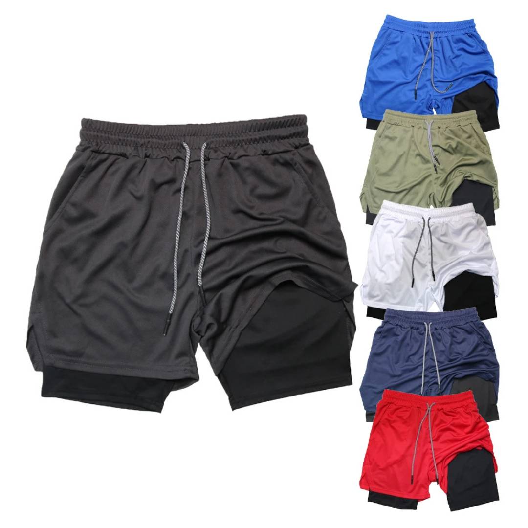 FlexStride Running Shorts with Pockets | Men’s Sports Shorts - Breathable Moisture-Wicking for Gym and Trail Running