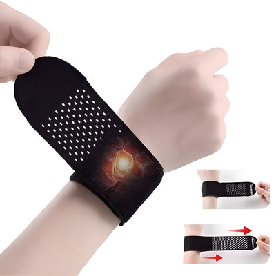 FlexWrist | Wrist Support – Pain-Relief Compression – Ultra-Thin & Breathable – Reduces Fatigue & Boosts Comfort for Typists & Athletes