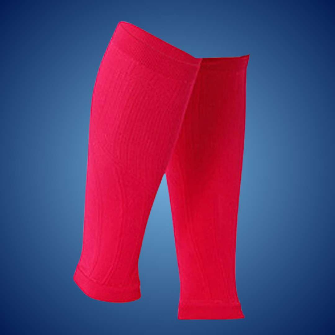 CalfComfort Compression Sleeves | for Pain Relief - Enhanced Circulation during Workouts and Travel