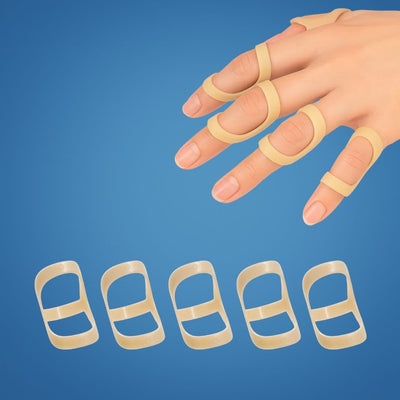 Steadygrip | Trigger Finger Splint Oval-8 Ring Splint – Pain-Relief Stability – Waterproof Plastic – Daily Wear for Finger Strain