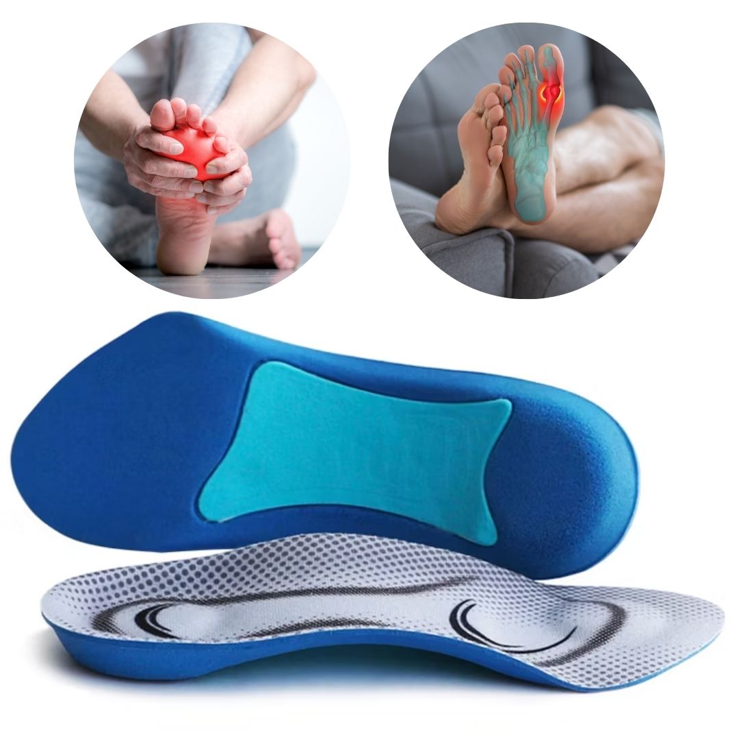 ArchEase Shoe Inserts for Hollow Foot | Arch Support and Cushioning - for Pain Relief and Comfort in High Arches