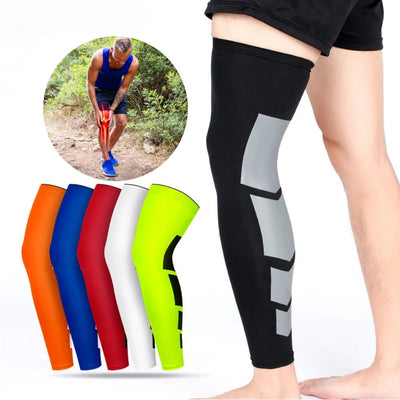 LegVital Full-Leg Compression Sleeve for Optimized Blood Circulation, Muscle Support, and Fast Recovery for Athletes and Versatile Use