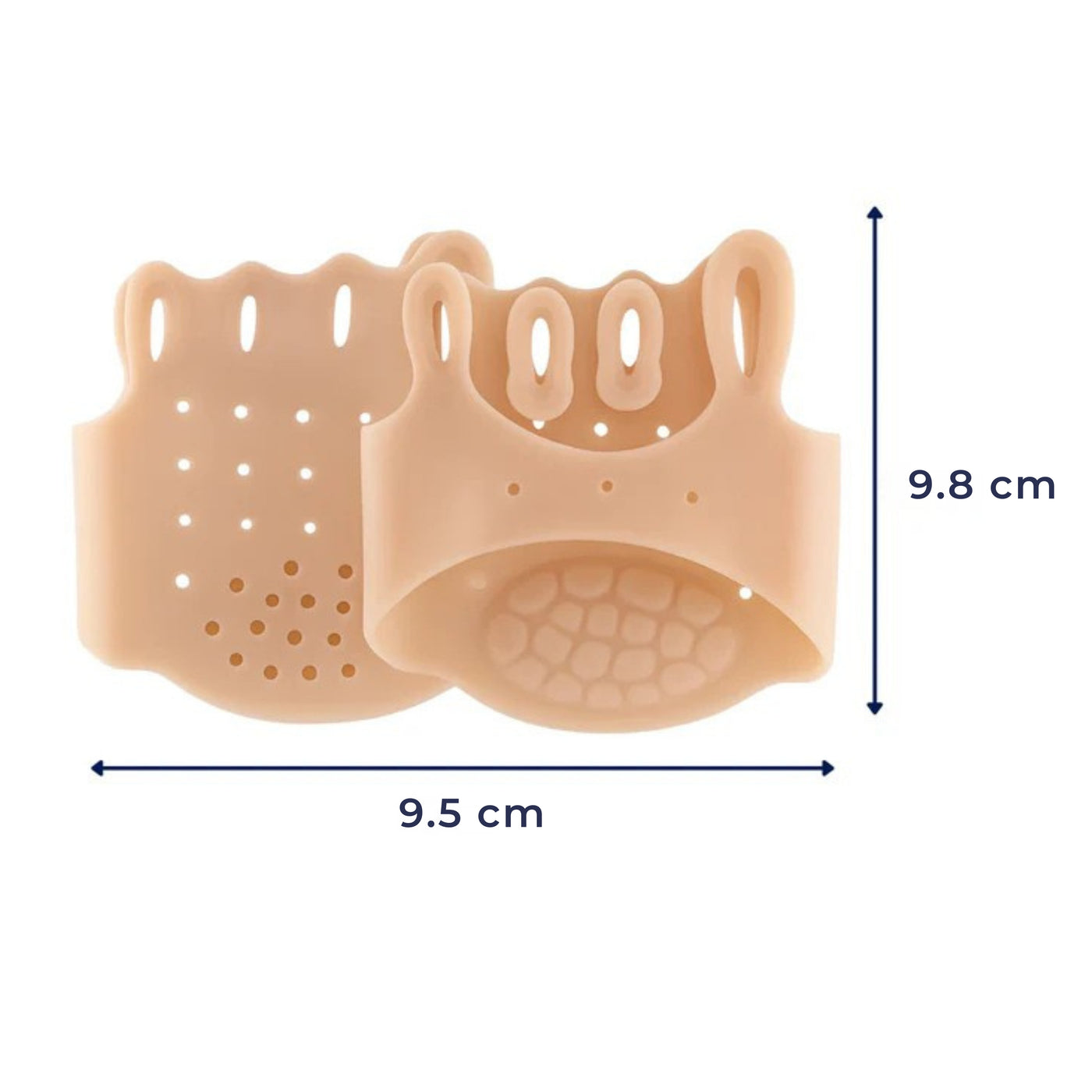 AlignStep | Toe Separator Metatarsal Pad – Pain Relief – Soft Silicone Cushioning – Improves Alignment – All Day Comfort