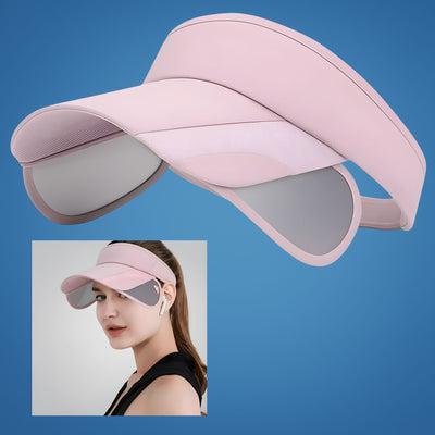 SunGuard | Sun Protection Visor Hat – Extendable Brim – Breathable Mesh – Lightweight UV Shield for Outdoor Walking & Beach Comfort