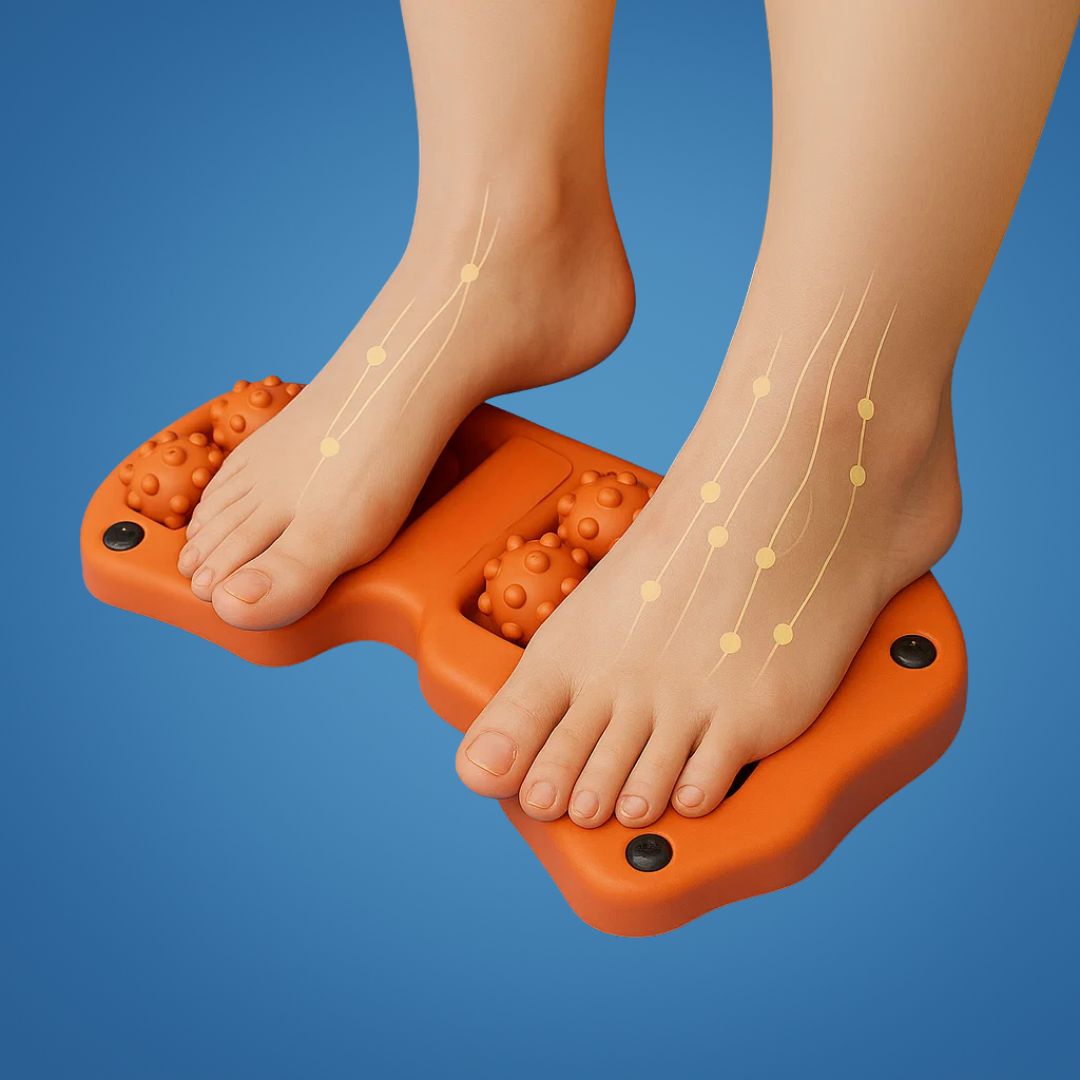 FootEase | Foot Massage Roller – Plantar Fasciitis Relief – Deep Tissue Pressure – Improves Circulation – All-Day Home Comfort