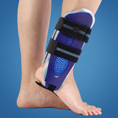 GelGuard | Gel Ankle Support Brace – Sprain Pain Relief – Adjustable Straps With Gel Padding – Reduces Swelling & Speeds Recovery Support