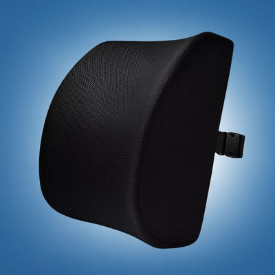 DriveEase | Car Lumbar Support Cushion – Memory Foam Relief – Breathable Mesh – Ideal for Commute & Long Drives