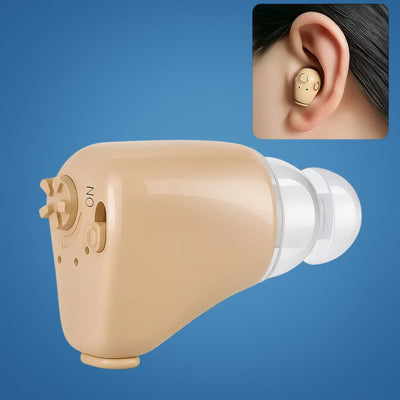 ClearHear | Rechargeable ITE Hearing Amplifier – Noise‑Reduction – Ergonomic In‑Ear Fit – Clearer Speech for Seniors in Daily Use