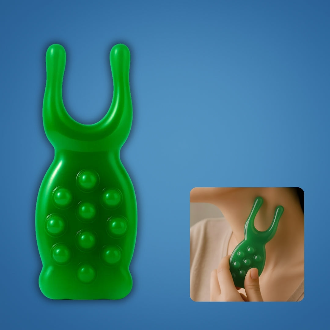 LiftAura | Gua Sha Face Lifting Tool – Jawline & Cheek Contour – Smooth Resin Design – De-Puffing Relief – Radiant Skin – At-Home Sculpting