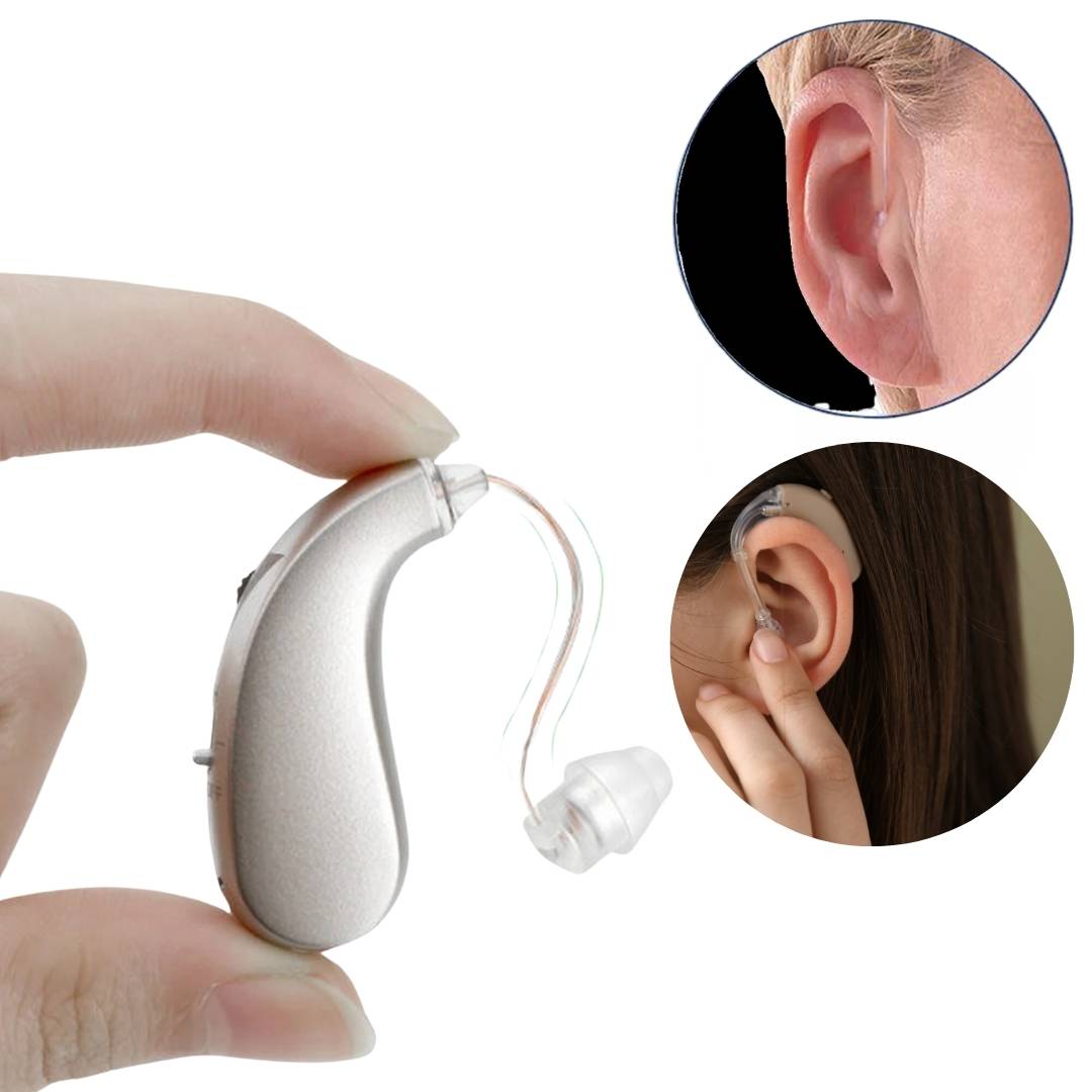 HearingPlus Rechargeable Digital Hearing Aid | for Clear Sound Amplification - Comfortable - Adapted for Daily Use