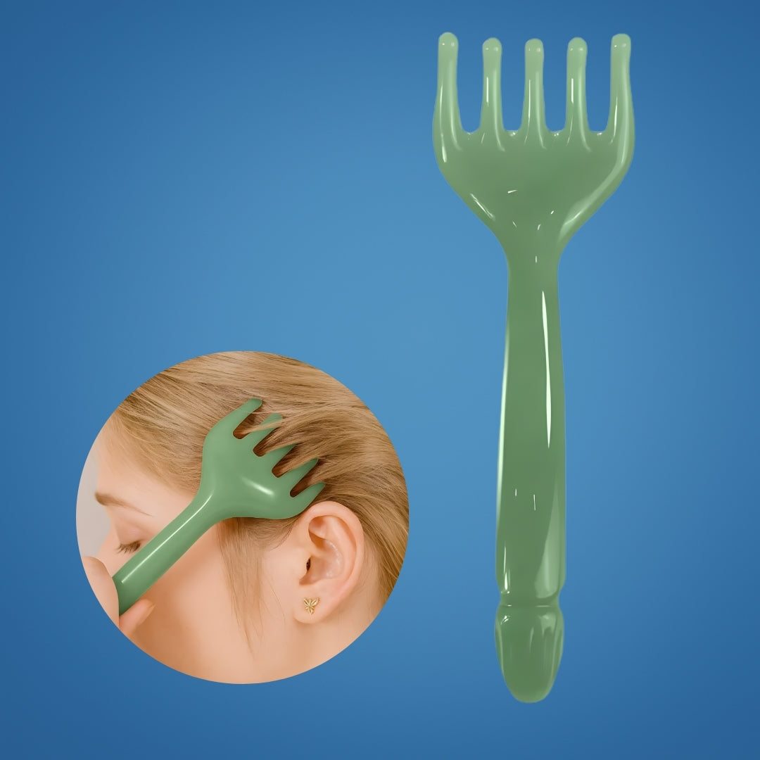 ScalpRevive | Scalp Massager Brush – Boost Hair Growth – Silicone Bristles – Tangle-Free Comfort – Improve Circulation – At-Home Care